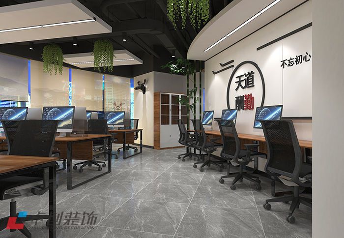 合肥寫字樓辦公室裝修公司淺談辦公室裝修設(shè)計墻面怎么裝飾 