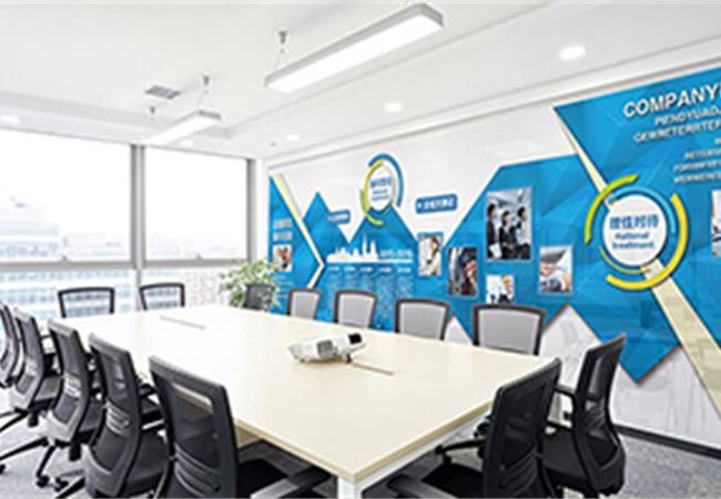 合肥辦公室展廳裝修中企業文化墻如何設計能帶給參觀者直觀的印象？