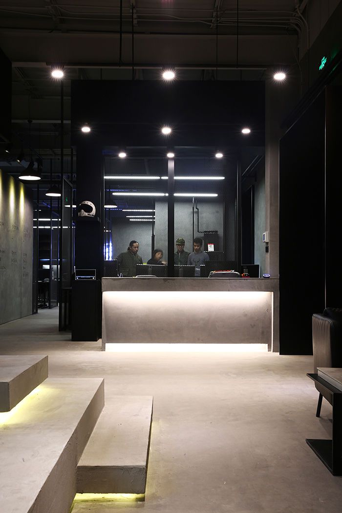 400平工作室裝修案例-工業(yè)風(fēng)辦公室裝修設(shè)計(jì)圖