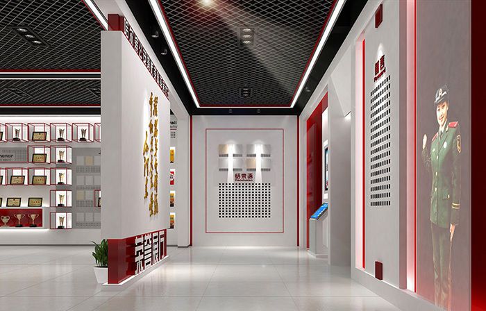 展廳裝潢設計公司哪家好-合肥卓創裝飾公司