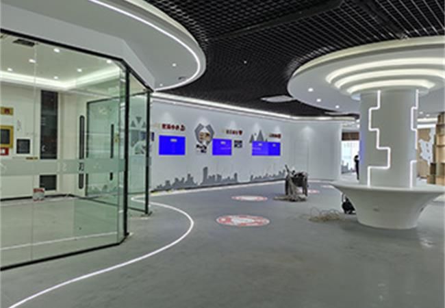 合肥云集文化展廳裝修設(shè)計(jì)效果圖案例