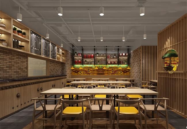 合肥餐飲店裝修：怎么用低成本裝修出高效果？