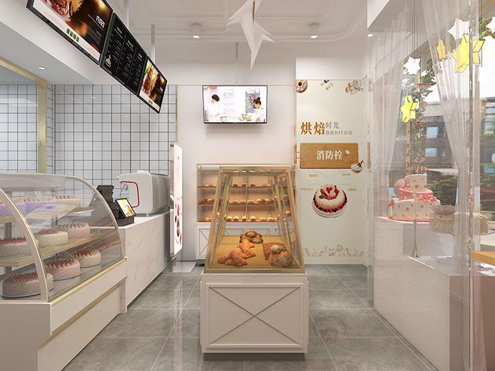 蛋糕店裝修設(shè)計(jì)效果圖 蛋糕店裝修設(shè)計(jì)效果圖