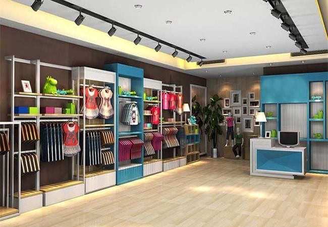 具有高級感的合肥服裝店裝修設計效果圖