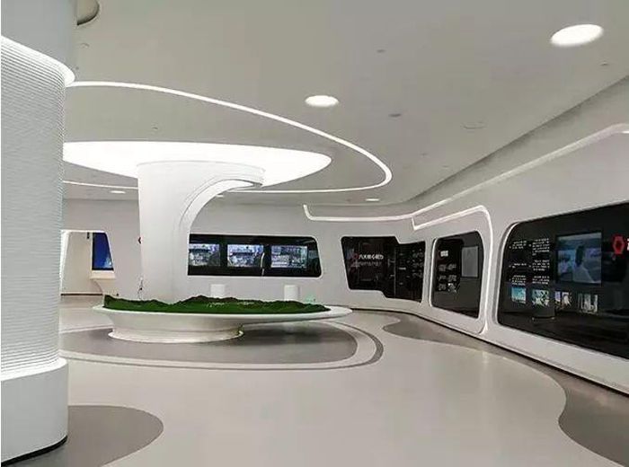 合肥企業展廳裝修