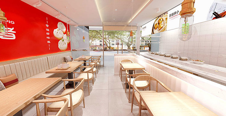 早餐煎包店裝修設(shè)計(jì)案例 早餐煎包店裝修設(shè)計(jì)案例