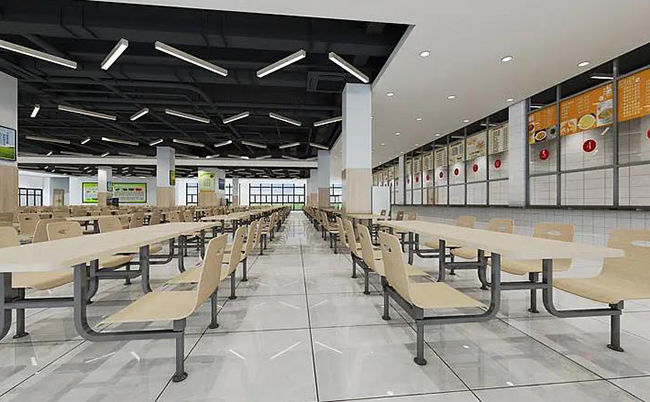 合肥學校食堂裝修設計 合肥學校食堂裝修設計