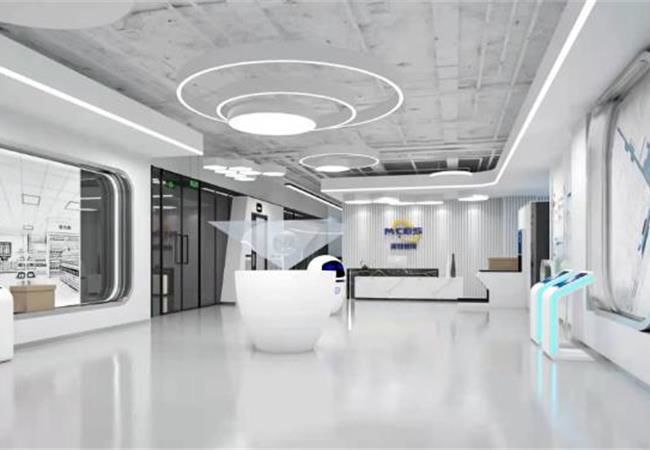 具有視覺沖擊的合肥展廳空間裝修體驗