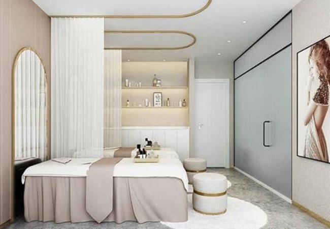 合肥美容店空間裝修布局，“格”出新天地，美好空間