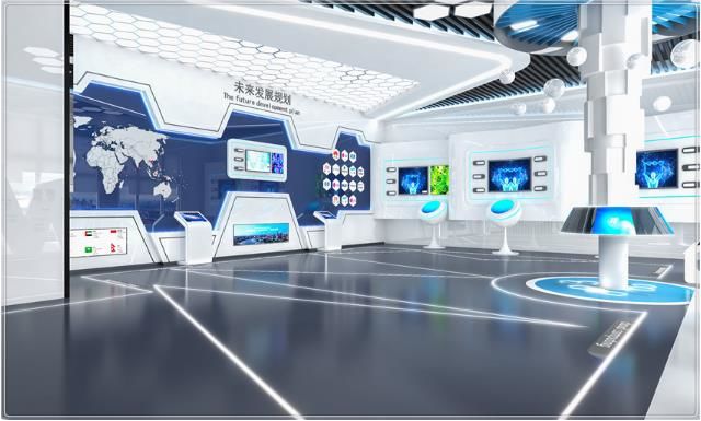 合肥企業展廳裝修設計