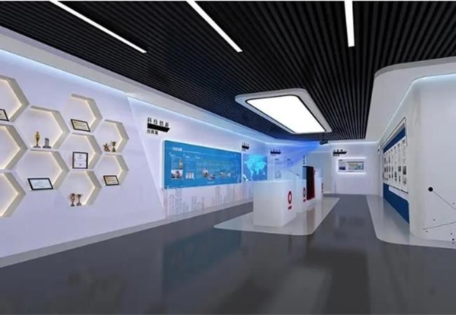 極簡主義的合肥企業(yè)展廳裝修，極致美極了