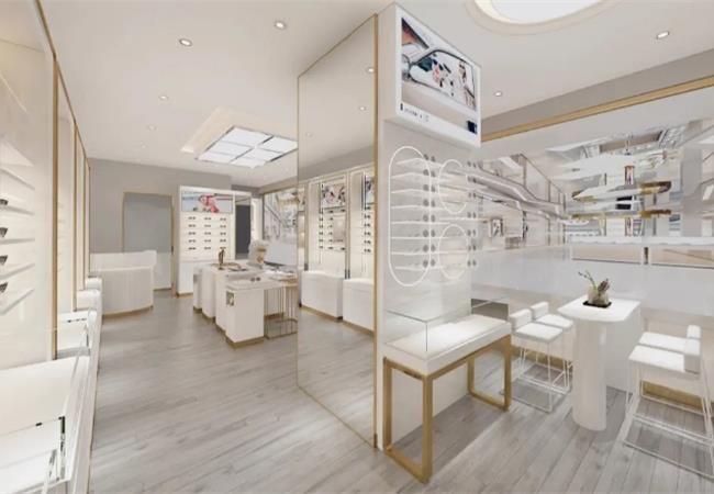 包工包料的合肥眼鏡店裝修，更要注重細節(jié)